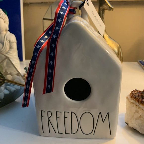 Rae Dunn Other - Rae Dunn Freedom Birdhouse